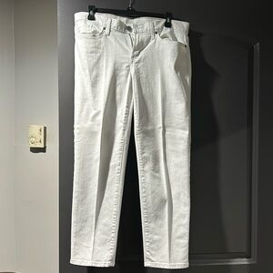 Eddie Bauer White Jeans Size 4
